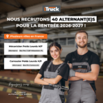 Alternance poids lourd : Rentrée 2026-2027